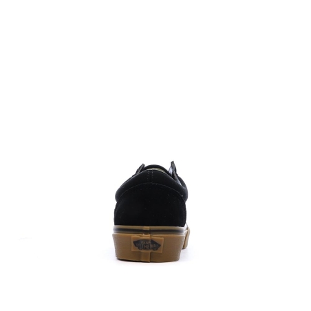 Baskets Noir/Marron Garçon Vans Old Skool