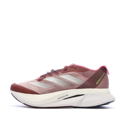 Chaussures de Running Bordeaux Femme Adidas Adizero Boston 12