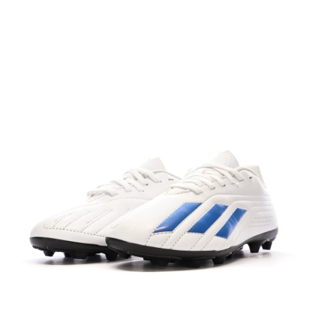Chaussures de foot Blanc/Bleu Garçon Adidas Deportivo Ii Fxg J