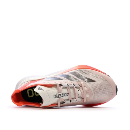 Chaussures de running Rose Femme Adidas Adizero Boston