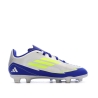 Chaussures de football Bleu/Gris Argent Garçon Adidas F50 Club
