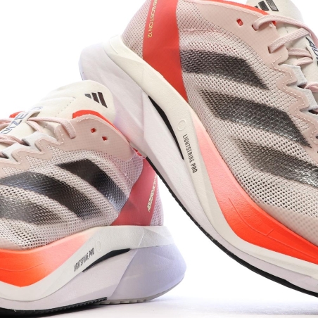 Chaussures de running Rose Femme Adidas Adizero Boston