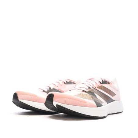 Chaussures de Running Roses Femme Adidas Adizero