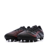 Chaussures de football Noires/Rouges Garçon Adidas Predator