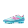 Chaussures de football Turquoises/Roses Enfant Adidas F50 Club