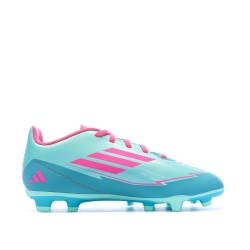 Chaussures de football Turquoises/Roses Enfant Adidas F50 Club