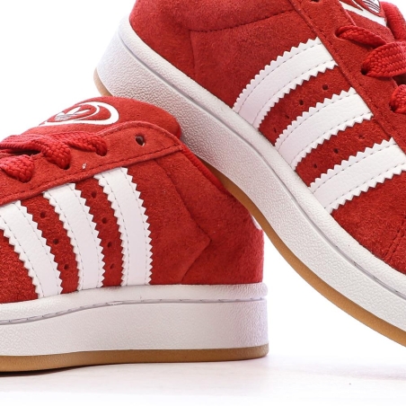Campus Baskets Adidas Rouge Mixte