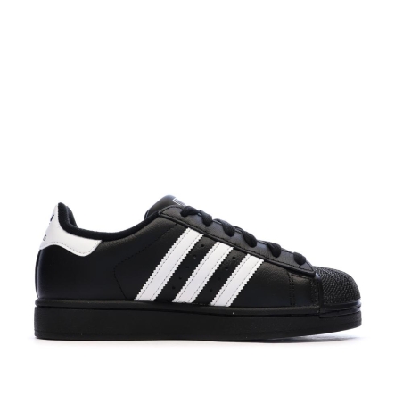 Baskets Noires Garçon/Fille Adidas Superstar