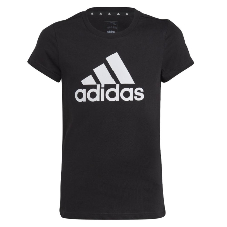 T-Shirt Noir Fille Adidas IC6120