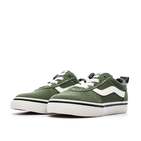 Baskets Verte Garçon Vans Ward Slip-on Suede