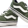 Baskets Verte Garçon Vans Ward Slip-on Suede