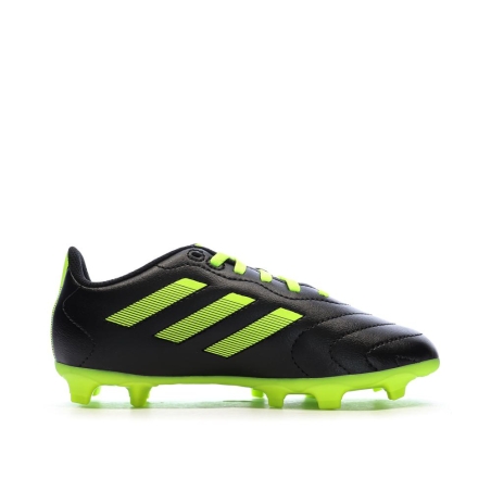Chaussures de football Noir/Jaunes Garçon Adidas Goletto