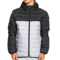 Doudoune Noire Garçon Quiksilver Scaly