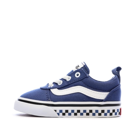 Baskets Bleu Garçon Vans Ward Slipon Variety Sidewa