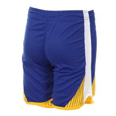 Short de Basketball Bleu/Jaune Garçon NBA Golden State Warriors