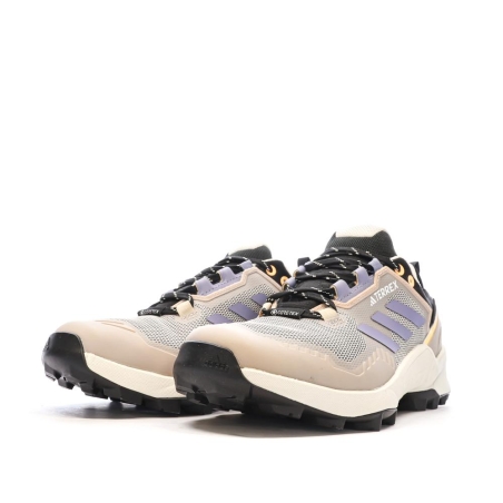 Chaussures de trail Marron/Mauve Femme Adidas Terrex Swift