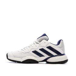 Chaussure de tennis Blanc/Marine Enfant Adidas Barricade