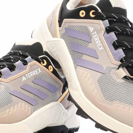Chaussures de trail Marron/Mauve Femme Adidas Terrex Swift