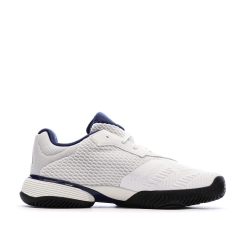 Chaussure de tennis Blanc/Marine Enfant Adidas Barricade