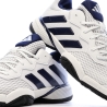 Chaussure de tennis Blanc/Marine Enfant Adidas Barricade