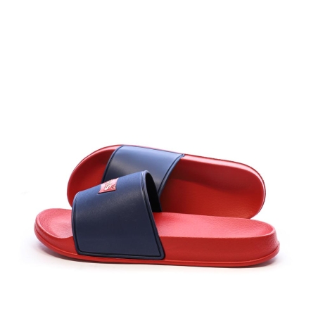 Claquettes Noir/Rouge Garçon Levi's Pool