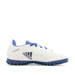Chaussures de futsal Blanc/Bleu Enfant Adidas X Speedflow.4