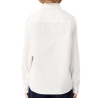 Chemise Blanche Garçon Lacoste Contrast