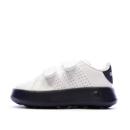 Baskets Blanches/Noires Mixte Adidas Grand Court 2.0