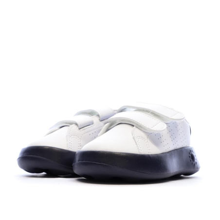 Baskets Blanches/Noires Mixte Adidas Grand Court 2.0