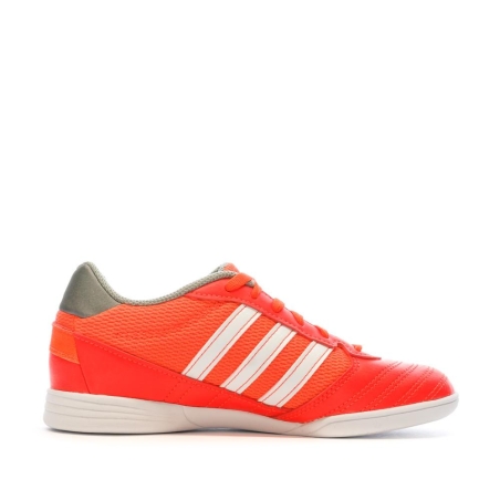 Chaussures de futsal Orange Garçon Adidas Super Sala
