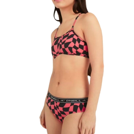 Maillot de bain Rose/Noir Fille O'Neill Sportclub