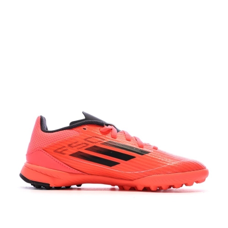 Chaussures de football Rouge Garçon Adidas F50 League Tf