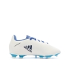 Chaussures de football Blanche/Bleu Garçon Adidas X Speedflow.4 Fxg J