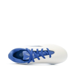 Chaussures de football Blanche/Bleu Garçon Adidas X Speedflow.4 Fxg J