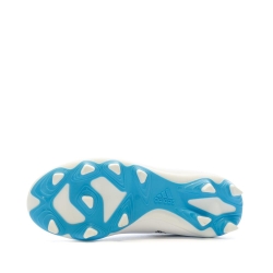 Chaussures de football Blanche/Bleu Garçon Adidas X Speedflow.4 Fxg J