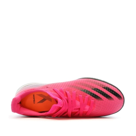 Chaussures de futsal Rose Garçon Adidas X Ghosted.3 Tf J