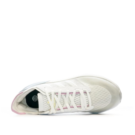 Chaussures de Running Blanc/Gris Femme Adidas Avryn