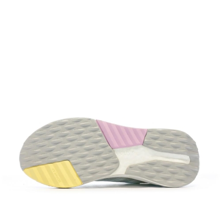 Chaussures de Running Blanc/Gris Femme Adidas Avryn