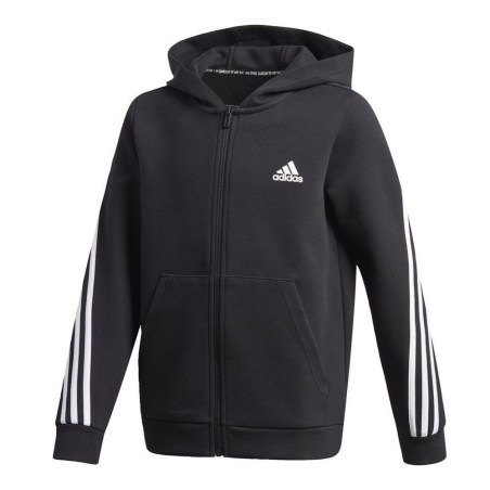 Veste Noire Garçon Adidas GE0663
