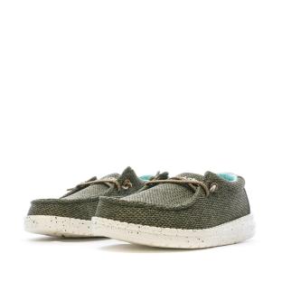 Chaussures Kaki Garçon Hey Dude Wally Youth