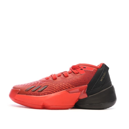 Chaussures de Basketball Rouges Junior Adidas D.o.n. Issue 4