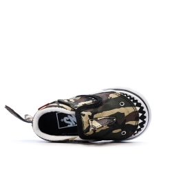 Baskets Kaki Garçon Vans Shark