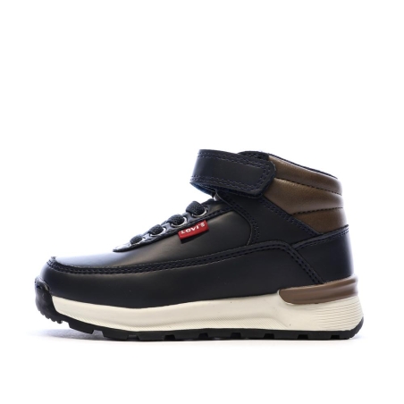 Baskets Noires/Marrons Garçon Levi's Ascot