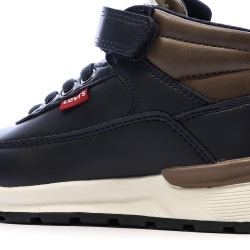 Baskets Noires/Marrons Garçon Levi's Ascot