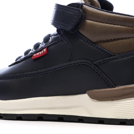 Baskets Noires/Marrons Garçon Levi's Ascot