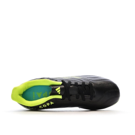 Chaussures de football Noires/Jaunes Garçon Adidas Copa Sense