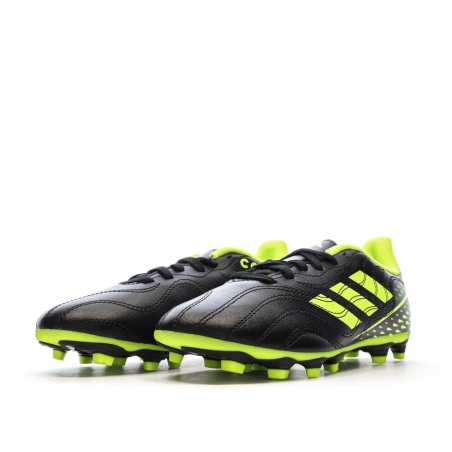 Chaussures de football Noires/Jaunes Garçon Adidas Copa Sense