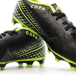 Chaussures de football Noires/Jaunes Garçon Adidas Copa Sense