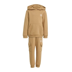 Survêtement Marron Enfant Adidas Hoodie