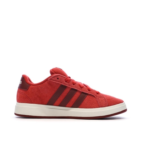 Baskets Rouges Junior Adidas Grand Court 00s K